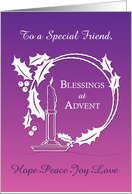 Advent to Friend...