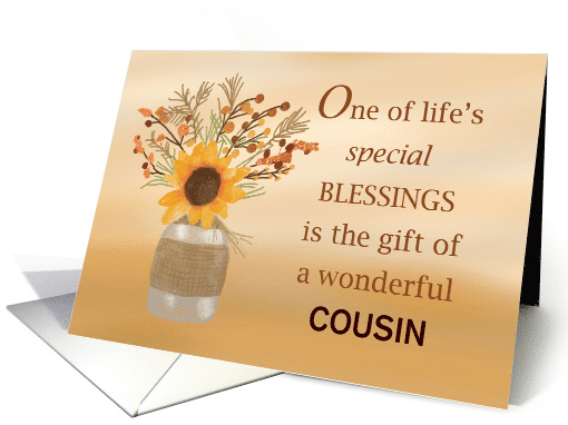 Custom Relation Cousins are Blessings at Thanksgiving... (1657454)