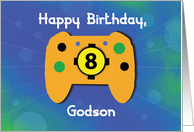 Godson 8 Year Old Birthday Gamer Controller card