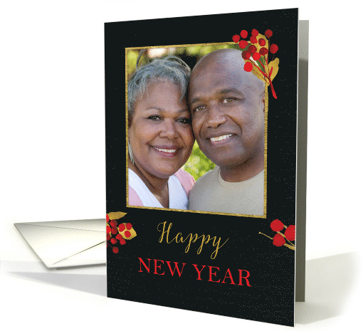 Photo Customizable New Year Digitally Created Gold and... (1662938)