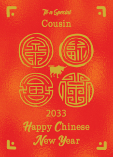2033 Cousin Chinese...