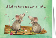 Feel Better Two Mice...