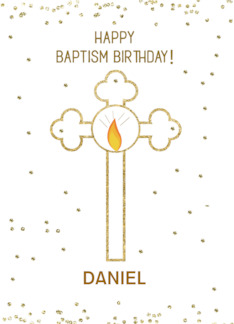 Baptism Birthday...