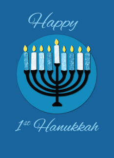 First Hanukkah...