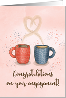 Engagement Congratulations Coffee is the Perfect Blend card