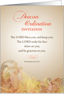 Deacon Ordination Invitation Scripture card