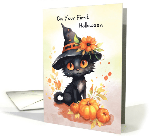 First Halloween Sweet Cat card (1784198)