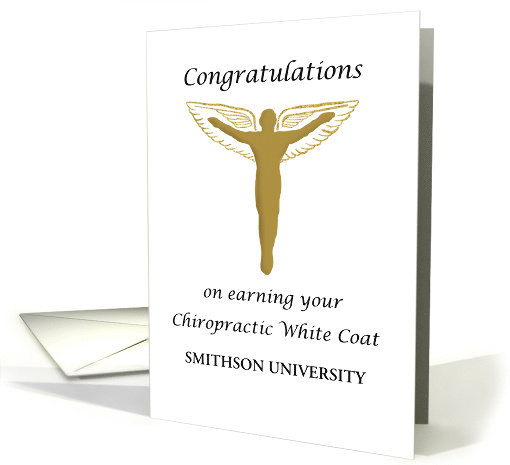 Chiropractic Custom School Name White Coat Ceremony... (1784438)