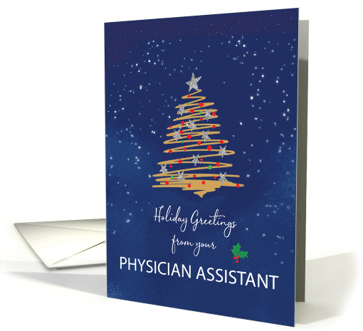 From Physician Assistant Christmas Tree on Navy card (1794710)