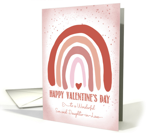 Son and Daughter in Law Valentine Hand Painted Soft Pink... (1820100)