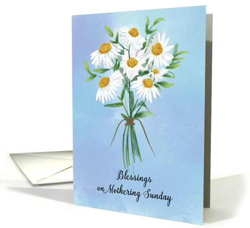 Mothering Sunday Blessings Bouquet of Daisies card (1827026)