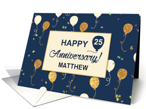 Custom Name Twenty Fifth Employee Anniversary Business... (1833796)
