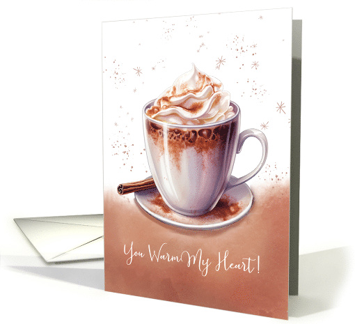Warm Friendship Appreciation with Cup of Comfort Religious card