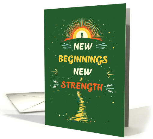 New Prosthetic Congratulations Inspirational Journey card (1884656)