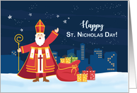St. Nicholas Day Filled with Joy and Simplicity card