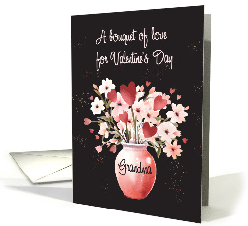 Grandma Valentines Day Bouquet of Love card (1893412)