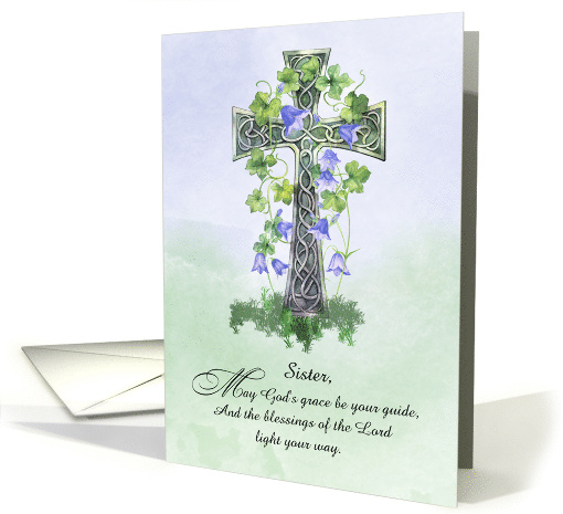 To Catholic Nun St Patricks Day Celtic Cross with... (1896678)