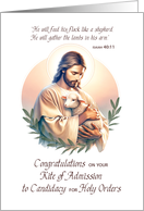 Rite for Admission to Candidacy for Holy Orders Shepherd card