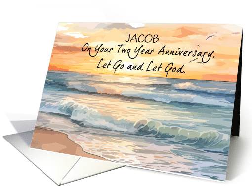 Let Go Let God Recovery Two Year Custom Name Anniversary... (1901544)
