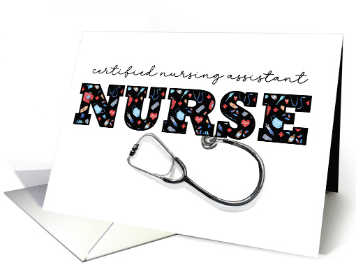 Certified Nursing Assistant CNA Appreciation on Nurses Day card