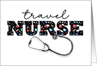 Travel NURSE Appreciation on Nurses Day card