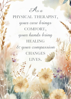 Physical Therapy...