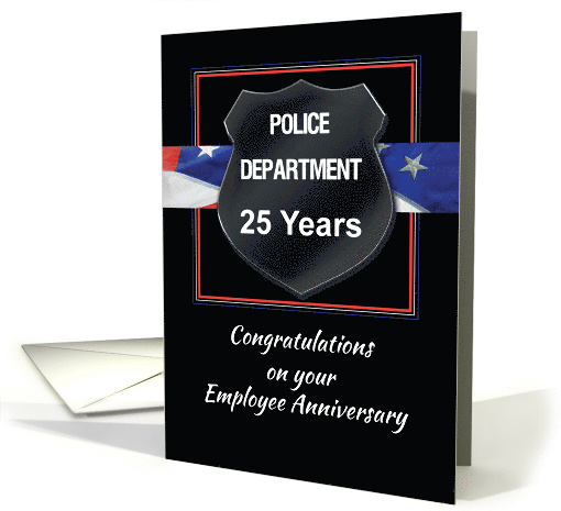 Twenty Five Year Police Employee Anniversary... (1911470)