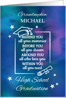 Grandnephew Personalize High School Graduation Quote card