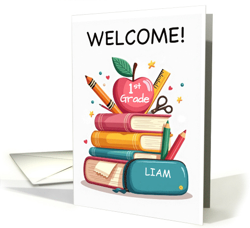 Welcome to First Grade from Teacher Personalize School... (1930198)
