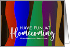 Have Fun at Homecoming Any Name with Colorful Dresses and Suits card