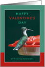 Happy Valentine’s Day with Hummingbird card