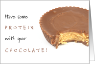 Celebrate Chocolate Lovers Month With Protein for More Nutrition card