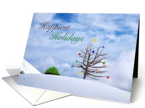 Happiest Holidays with Christmas Tree Presents and Space... (1752680)