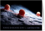 Best Wishes Blessings on Rare Disease Day Last Day in February card