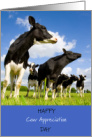 Happy Cow Appreciation Day July 14 with Cows in Field card