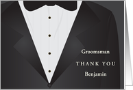 Groomsman Thank You...