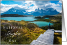 National Singles Day September 24 with Beautiful Mountains Lake card
