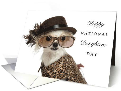 Happy National Daughters Day Sept 25 with Cute Dressed Up... (1794616)