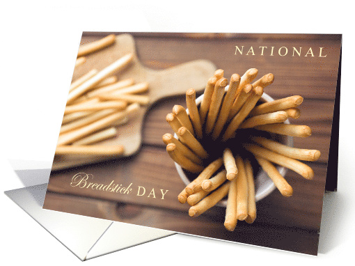 National Breadstick Day Last Fri in October with Yummy... (1800826)