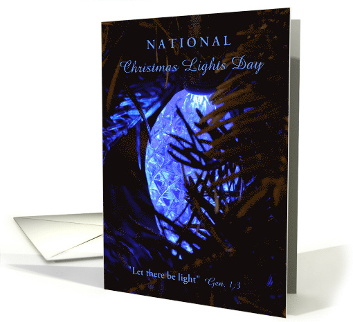 National Christmas Lights Day December 1st with Closeup... (1806848)