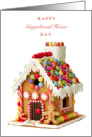 Gingerbread House Day Dec 12 with Candy Covered House card