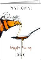 National Maple Syrup...