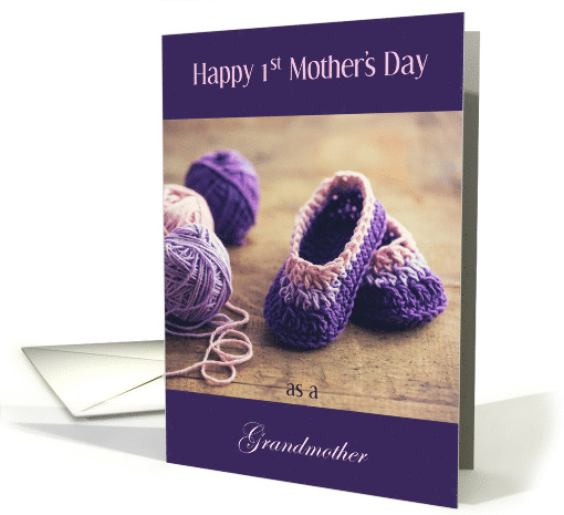 Happy First Mother's Day as a Grandmother with Pink... (1823882)