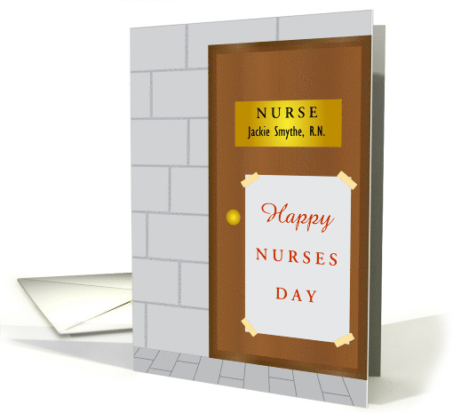 Nurse's Office Door Nurses Day for CoWorker Colleague... (1828478)