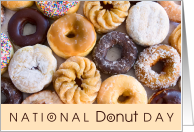 Happy National Donut Day 1st Friday in June Yummy card