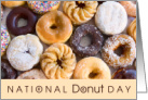 Happy National Donut Day 1st Friday in June Yummy card