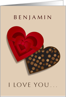 I Love You Even More Than Chocolate Valentine’s Day with Candy Box card