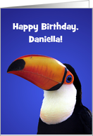 Custom Toucan of Affection Birthday card