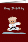 Birthday for Grandson Taekwondo Martial Arts card