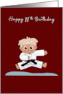 Birthday for Son Taekwondo Martial Arts card